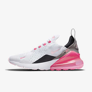 nike air max 270s blue and white