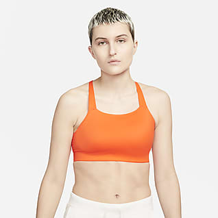 Nike Swoosh Luxe Bra deportivo con almohadilla de media sujeción para mujer