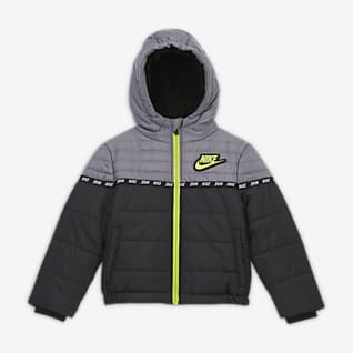 piumino nike bianche