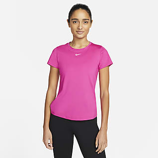 Nike Dri-FIT One Karcsúsított fazonú, rövid ujjú női póló