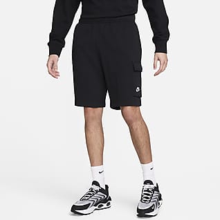 Nike Sportswear Club Calções cargo em tecido moletão para homem