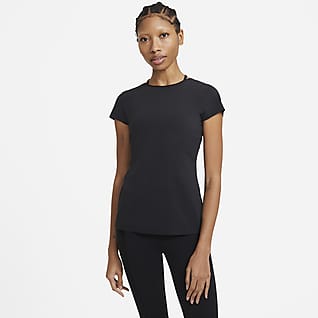 Nike Yoga Luxe Camisola de manga curta para mulher