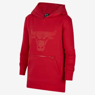 Chicago Bulls Courtside Statement Edition Jordan NBA-hoodie van fleece voor kids