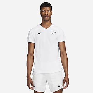NikeCourt Dri-FIT ADV Rafa Kortärmad tenniströja för män