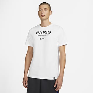 Paris Saint-Germain Swoosh Men's Football T-Shirt