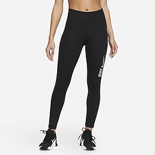 Nike Dri-FIT One Leggings de 7/8 estampats de cintura mitjana - Dona