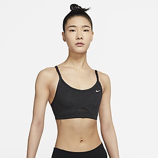 Nike Dri-FIT Indy 女款輕度支撐型襯墊亮采運動內衣