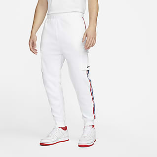 Hombre Blanco Pantalones y mallas. Nike ES