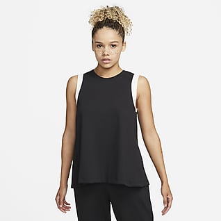 Nike Yoga Dri-FIT Camisola sem mangas para mulher