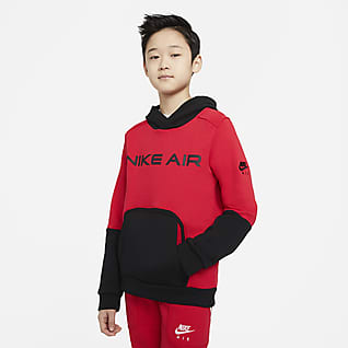 Nike Air Big Kids' (Boys') Fleece Pullover Hoodie