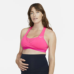 Nike (M) Swoosh Sujetador deportivo de sujeción media - Mujer (Embarazada)