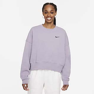 Nike Sportswear Top corto in fleece - Donna