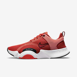 Hommes Rouge Chaussures. Nike CA
