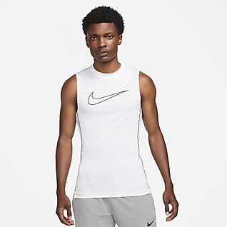 Nike Pro Dri-FIT Top sense mànigues ajustat per a homes