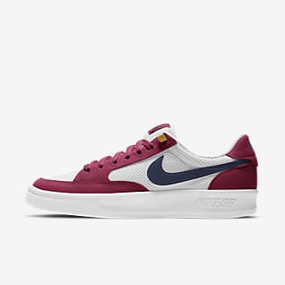 tenis nike color rojo de mujer