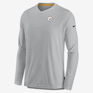 Nike Dri-FIT Lockup Coach UV (NFL Pittsburgh Steelers) Men's Long-Sleeve Top