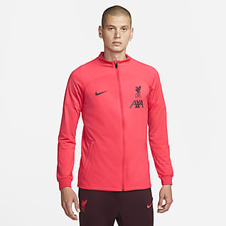 Liverpool FC Strike Nike Dri-FIT-fodboldtræningsjakke til mænd