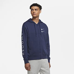Mavi Kapusonlu Ustler Ve Sweatshirt Ler Nike Tr