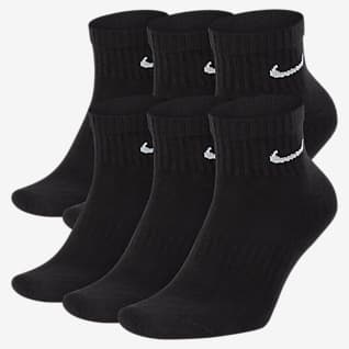 Nike Everyday Cushioned Kotníkové tréninkové ponožky (6 párů)
