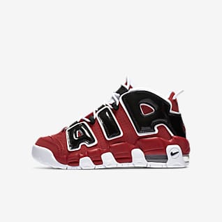 Kids red nike trainers clearance