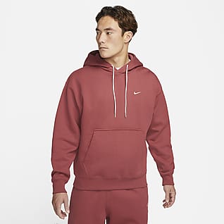 Red nike hoodie mens clearance