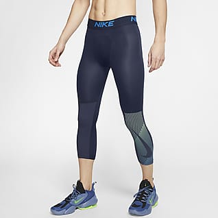 nike blue compression pants