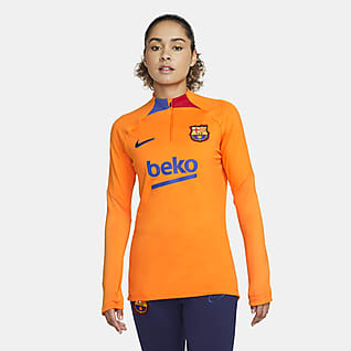 FC Barcelona Strike Haut d'entraînement de football Nike Dri-FIT pour Femme