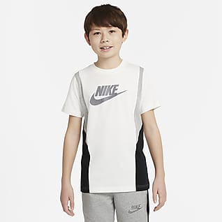 Nike Sportswear Hybrid Older Kids' Short-Sleeve Top