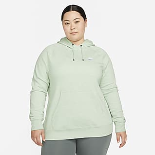 Nike Sportswear Essential Women's Fleece Pullover Hoodie (Plus Size)