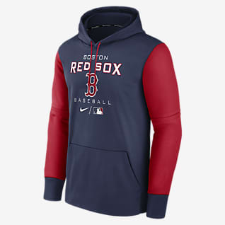 Nike Therma Team (MLB Boston Red Sox) Men's Pullover Hoodie