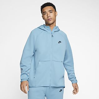 mens light blue nike hoodie