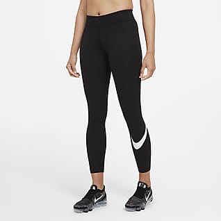 Nike Sportswear Essential Swoosh 女款中腰內搭褲