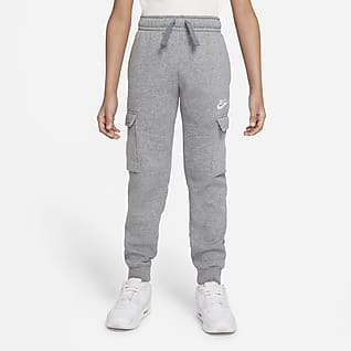 Nike Sportswear Club Chlapecké kapsáčové kalhoty pro větší děti (chlapce)