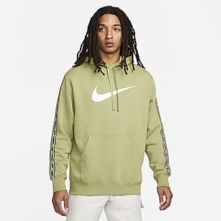 Nike Sportswear Repeat Férfi kapucnis, belebújós polárpulóver