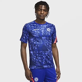 chelsea pre match top long sleeve