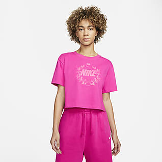 Mujer Rosa Playeras y tops. Nike US