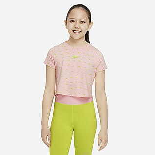 Nike Sportswear เสื้อยืดเด็กโต (หญิง)