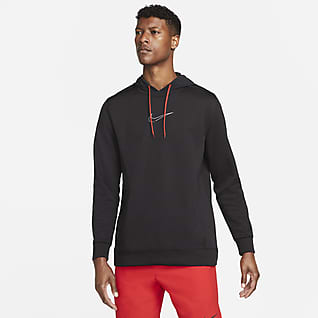 Nike Dri-FIT Ανδρική μακρυμάνικη μπλούζα προπόνησης με κουκούλα