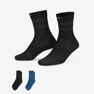 Nike Air Sheer Women's Training Crew Socks (2 pairs)