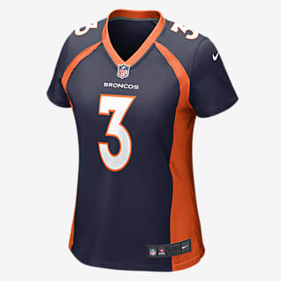 NFL Denver Broncos (Russell Wilson) Women's Game Football Jersey