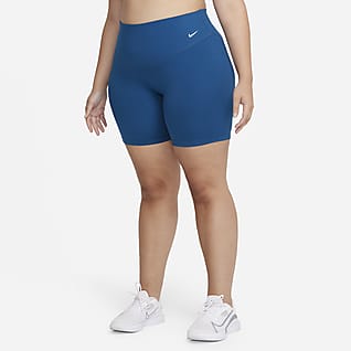 Nike One Women's Mid-Rise 7" Bike Shorts (Plus Size)