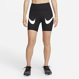 Nike Dri-FIT Fast Women's Mid-Rise Swoosh Shorts