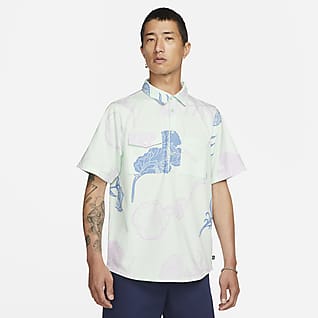 Nike SB Skateboardová úpletové tričko s potiskem