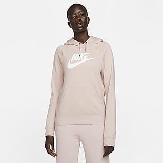 Nike Sportswear Essential Sudadera con capucha de tejido Fleece para mujer