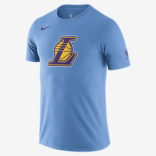 Los Angeles Lakers เสื้อยืด Nike Dri-FIT NBA Logo ผู้ชาย