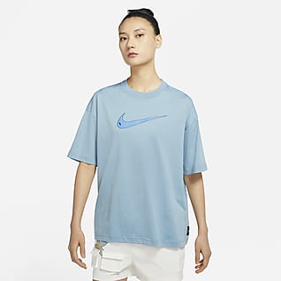Nike Sportswear Swoosh 女款短袖上衣