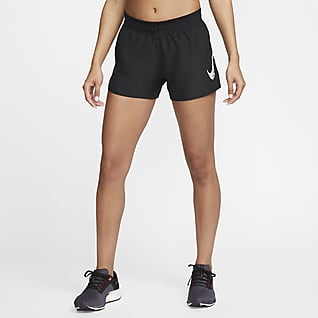 Nike Dri-FIT Swoosh Run Laufshorts mit Slip halbhohem Bund für Damen