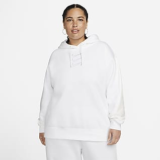 Nike Sportswear Sweat à capuche à motif en tissu Fleece pour Femme (Grande taille)