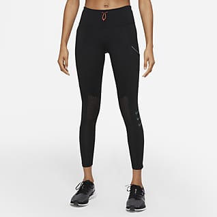 Black and white running leggings clearance