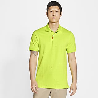 The Nike Polo Mønstret poloskjorte med smal passform for herre